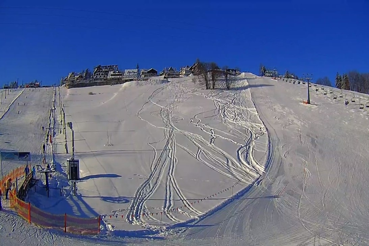 UFO-hiihtokeskus Puolassa, joka sijaitsee Tatravuorilla