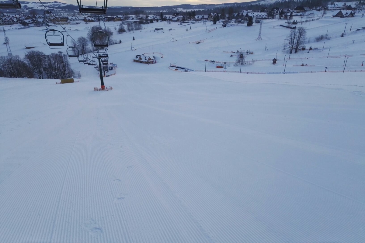 UFO-hiihtokeskus Puolassa, joka sijaitsee Tatravuorilla
